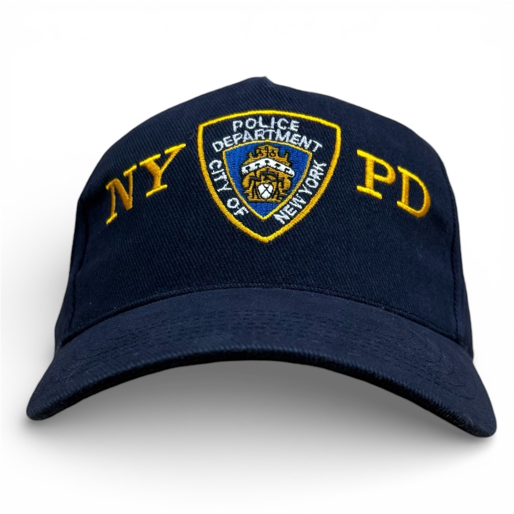 NWT City Merch NYPD Baseball Cap Navy Blue Official Licensed New York Police Hat